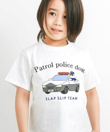 SLAP SLIP | 【スララク/防汚加工/オーガニックコットン】わくわく男の子半袖Tシャツ(80~130cm)(Tシャツ/カットソー)