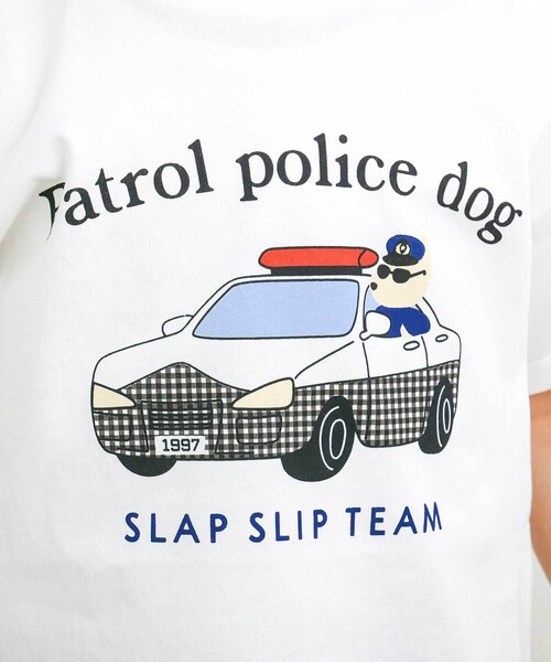 SLAP SLIP(スラップスリップ)の「【スララク/防汚加工/オーガニックコットン】わくわく男の子半袖Tシャツ(80~130cm)(Tシャツ/カットソー・キッズ・ブルー/ブルー系その他/ネイビー/レッド系その他/ホワイト系その他/ホワイト/ブラック系その他/レッド系・130cm/100cm/120cm/110cm/80cm/90cm)」の19枚目の写真