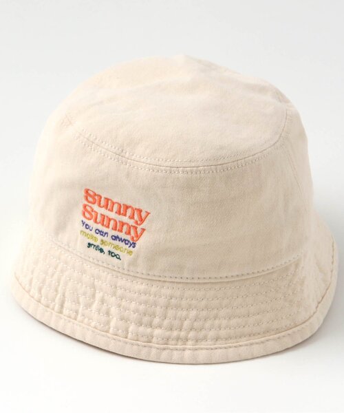 BREEZE(ブリーズ)の「FOスマイルロゴバケットハット(ハット・キッズ・アイボリー/ブルー・54/56/50/52)」の18枚目の写真