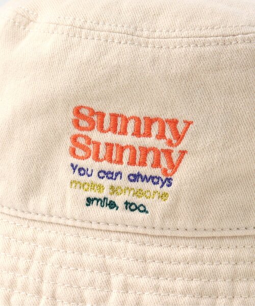 BREEZE(ブリーズ)の「FOスマイルロゴバケットハット(ハット・キッズ・アイボリー/ブルー・54/56/50/52)」の9枚目の写真