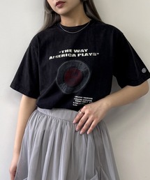 【DISCUS】ヴィンテージプリントTシャツ
