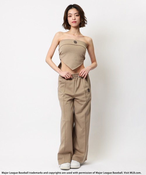 BACK TO THE FIELD(バック トゥー ザ フィールド)の「【MLB】ロゴベアポンチセットアップ(ワンピース・レディース・ブラウン/ブラック/グレー・FREE)」の20枚目の写真