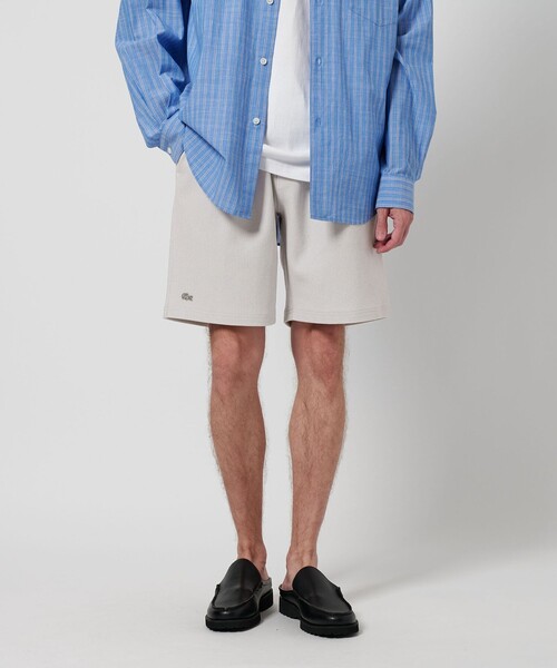 LACOSTE(ラコステ)の「<LACOSTE for BEAUTY&YOUTH> 1トーン ショーツ(その他パンツ・メンズ・ライトグレー/ネイビー/ダークグレー・M/S/L)」の10枚目の写真