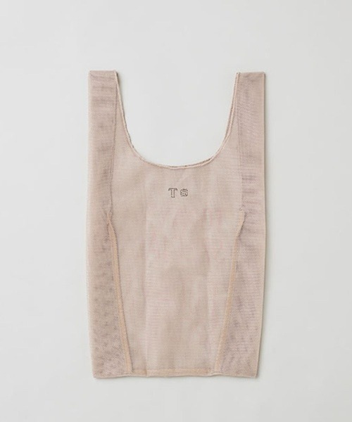 TODAY'S SPECIAL(トゥデイズスペシャル)の「【WEB限定】【TODAY'S SPECIAL】NET MARCHE BAG S / 371927(エコバッグ/サブバッグ・レディース・ライトベージュ/ミント・FREE)」の4枚目の写真
