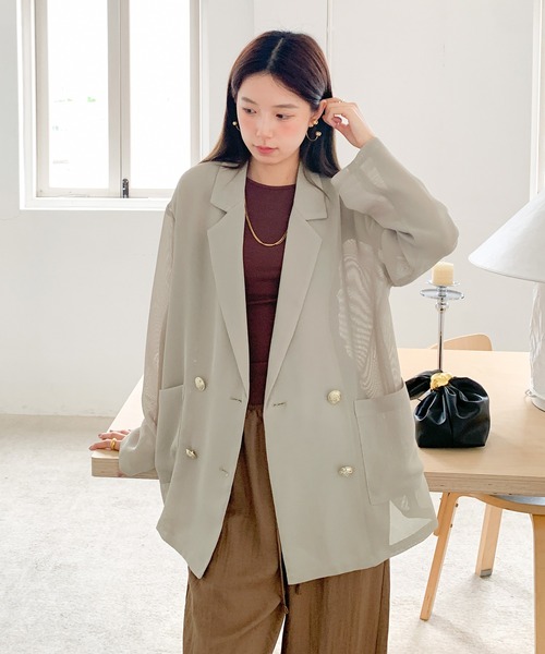 crewre レイヤードシアージャケット crewre online shop / レイヤードシアージャケット