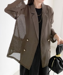 by LEGNA（バイレグナ）の「テーラード オーバーサイズ シアージャケット（テーラードジャケット）」