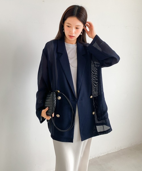 by LEGNA（バイレグナ）の「【冷房・ 紫外線対策】テーラード