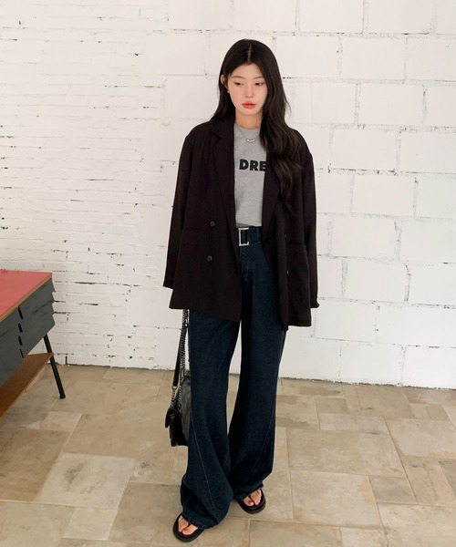 テーラード オーバーサイズ シアージャケット（テーラード