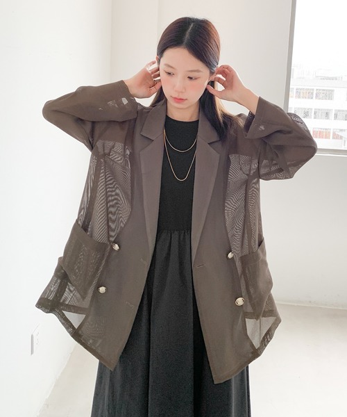 シアーテーラードジャケット AIC. ジャケット テーラードジャケット シアーテーラード