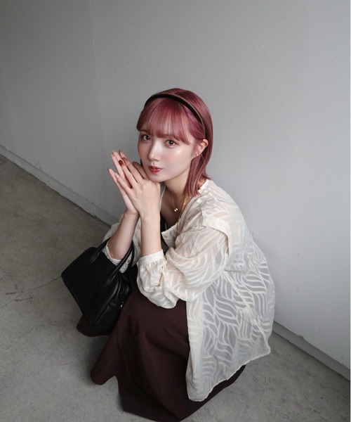 mellowneon(メロウネオン)の「【ZOZO限定ありすコラボ】4wayカチューシャ(カチューシャ・レディース・ブラウン/ブラック・FREE)」の20枚目の写真