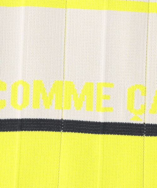 COMME CA(コムサ)の「KNT365 ニットバッグ(トートバッグ・レディース・イエロー/ネイビー・FREE)」の10枚目の写真