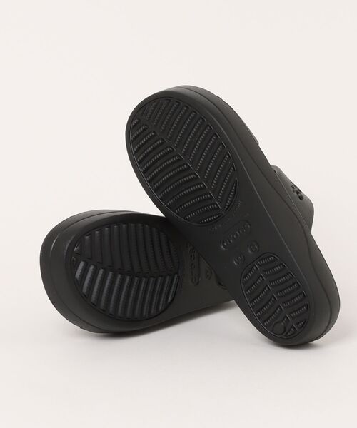 crocs（クロックス）の「《crocs》バヤ プラットフォーム サンダル（サンダル・レディース・ブラック/ベージュ系その他/ホワイト/ピンク系・23.0cm/24.0cm/25.0cm/22.0cm）」の6枚目の写真
