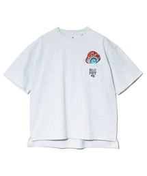 tシャツ キノコストロベリーT レディース SNAKE ORB コットン天竺 ボーイズTシャツ(ピンク)（レディース
