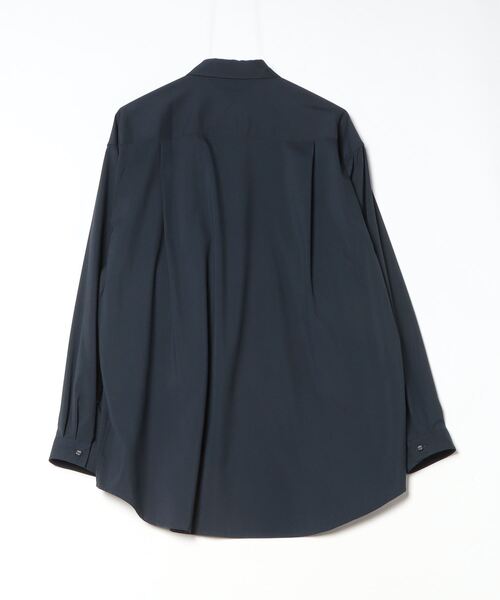 WHITE MOUNTAINEERING(ホワイトマウンテニアリング)の「【White Mountaineering / ホワイトマウンテニアリング】REGULAR COLLAR SHIRT(シャツ/ブラウス・メンズ・ブラック/ネイビー・1/000)」の3枚目の写真