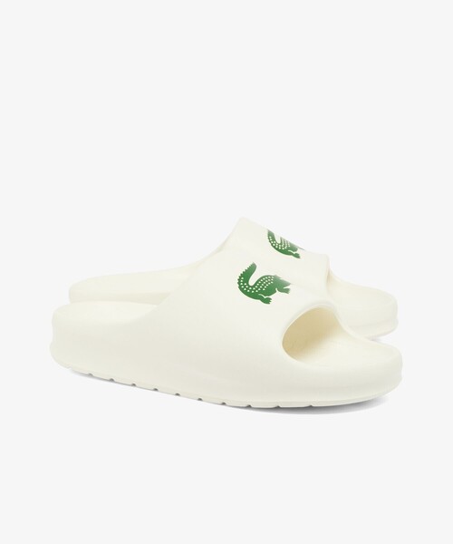 ★Lacoste★ ロゴ スライドサンダル 送料関税込 レディース SERVE SLIDE 2．0 224 1 CFA