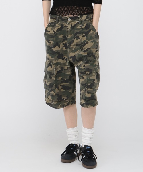 3.3 Field Trip (3.3フィールドトリップ)の「3.3 Field Trip/アソートハーフパンツ(デニムパンツ・レディース・ブラック/その他1/ブルー・MEDIUM/SMALL)」の10枚目の写真