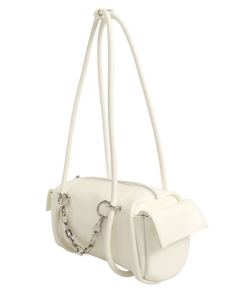 EMODA（エモダ）の「ロングハンドルチェーンバッグ（ハンドバッグ・レディース・アイボリー/ブラック/ピンク・FREE）」の9枚目の写真