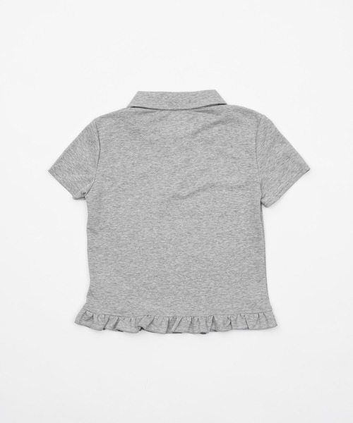 Frill polo shirt/フリルポロTシャツ（Tシャツ/カットソー