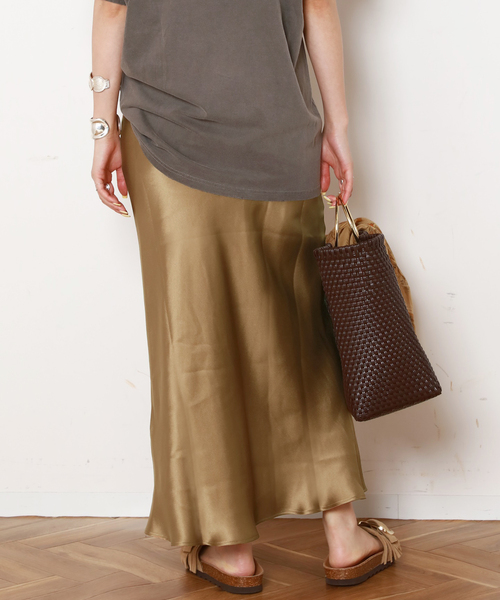ANINE BING/アニン ビン】FLARE SKIRT(KHAKI) 【公式通販】