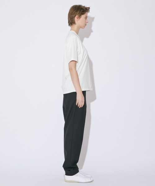 beautiful people(ビューティフルピープル)の「60/- jersey BPPL front logo T(Tシャツ/カットソー・レディース・ブルーグレー/ブルーグリーン/ブラック/オフホワイト・36/38/40/42/34)」の6枚目の写真