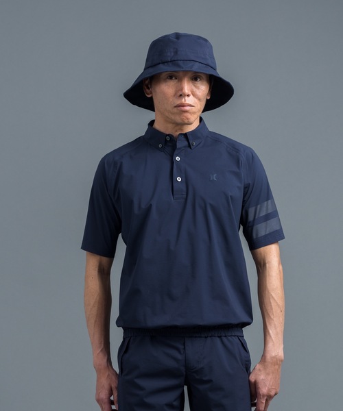 【新品】 HurleyGolf Phantomネイビー ポロシャツ L Hurley ポロシャツ 「Hurley/ハーレー」ポロシャツ ゴルフ