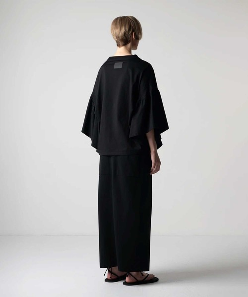 COGTHEBIGSMOKE/コグザビッグスモーク】LAURA GATHERED SLV TOP