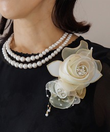 form forma（フォルムフォルマ）の「華やかなブーケコサージュ（ブローチ/コサージュ）」