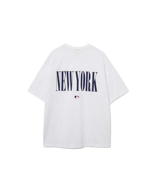 ＆ビッグプリント オーバーサイズTシャツ＜ホワイト＞(S