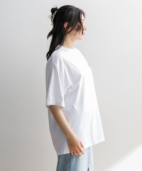 NEW ERA ニューエラ トップス 半袖 オーバーサイズド コットン Tシャツ Powered by GORO NAKATSUGAWA（min-nano） ユニセックス オーバーサイズド 14467571 new-era-osaka-limited-t-