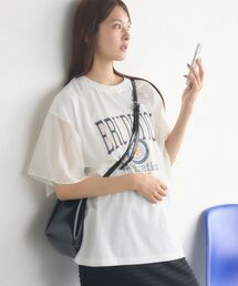 RETRO GIRL | 袖切替BIGTEE(Tシャツ/カットソー)