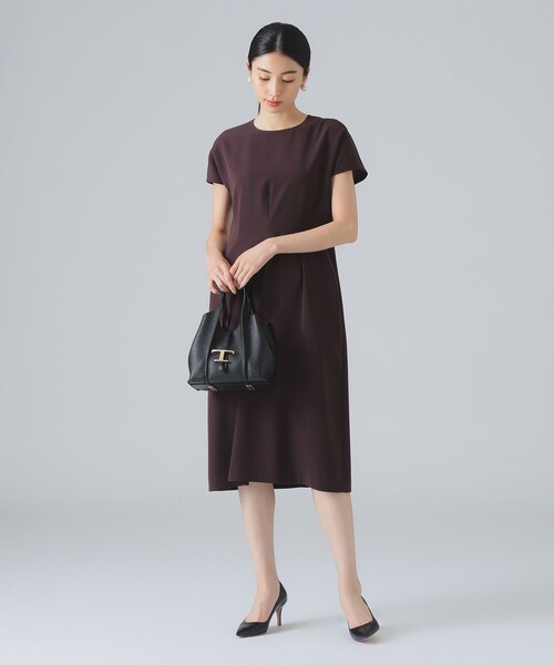 EFFE BEAMS（エッフェビームス）の「チューリップ ワンピース（ワンピース・レディース・ブラウン/ネイビー・36/38）」の5枚目の写真