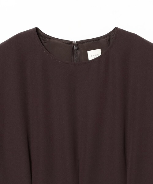 EFFE BEAMS（エッフェビームス）の「チューリップ ワンピース（ワンピース・レディース・ブラウン/ネイビー・36/38）」の7枚目の写真