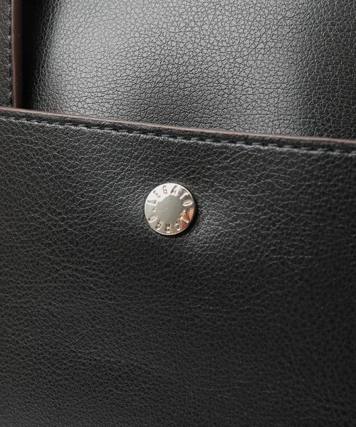 Legato Largo(レガートラルゴ)の「Legato Largo カルイカバン PC収納リュック(バックパック/リュック・レディース・ライトグレー/ブラック/キャメル・FREE)」の16枚目の写真