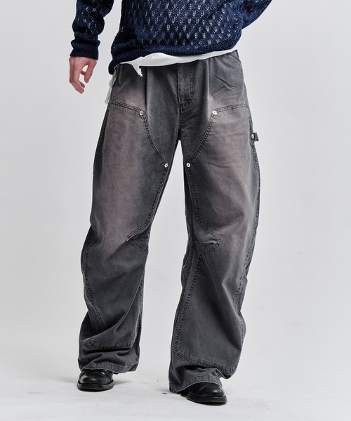 CONZ（コンズ）の「DUCK DOUBLE KNEE CURVED LEG PANTS（その他パンツ