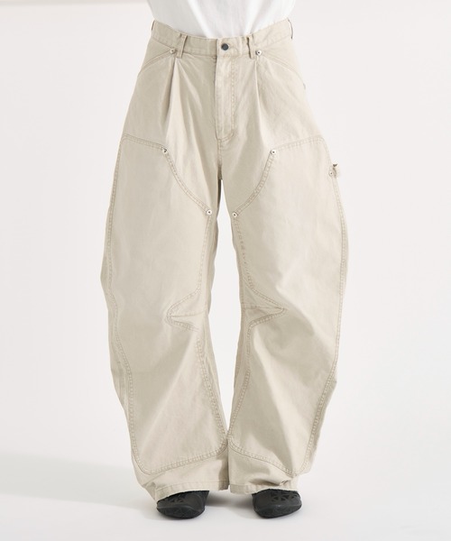 DUCK DOUBLE KNEE CURVED LEG PANTS（その他パンツ）｜CONZ（コンズ