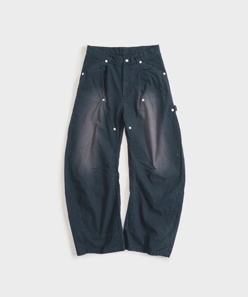パンツ CONZ DUCK DOUBLE KNEE CURVED LEG PANTS DUCK DOUBLE KNEE CURVED LEG PANTS(1 ECRU): CONZ: MENS｜CONZ