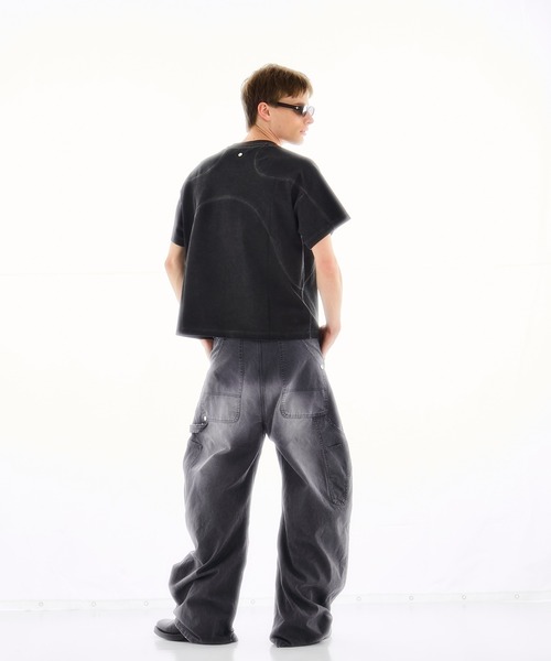 パンツ CONZ DUCK DOUBLE KNEE CURVED LEG PANTS CONZ パンツ DUCK DOUBLE KNEE CURVED LEG PANTS メンズ