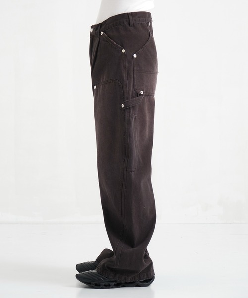 パンツ CONZ DUCK DOUBLE KNEE CURVED LEG PANTS CONZ パンツ DUCK DOUBLE KNEE CURVED LEG PANTS メンズ