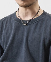 GILD（ギルド）の「GILD ギルド / Short shell formation chain atypical mantel necklace シルバー925エイティピカルチェーンネックレス / G251-NE01/S（ネックレス・メンズ）」