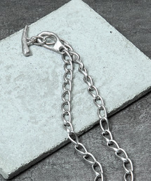 GILD（ギルド）の「GILD ギルド / Short shell formation chain atypical mantel necklace シルバー925エイティピカルチェーンネックレス / G251-NE01/S（ネックレス）」