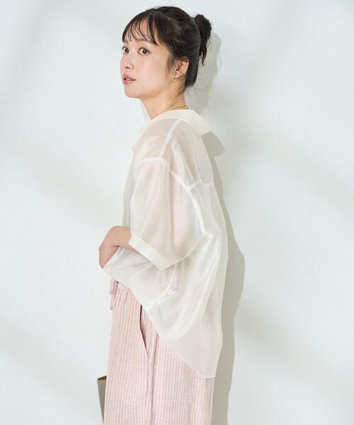 シャツ+ブラウス(半袖+袖なし) trois 楽天市場】半袖シャツ ブラウス レディース 半袖ブラウス 夏