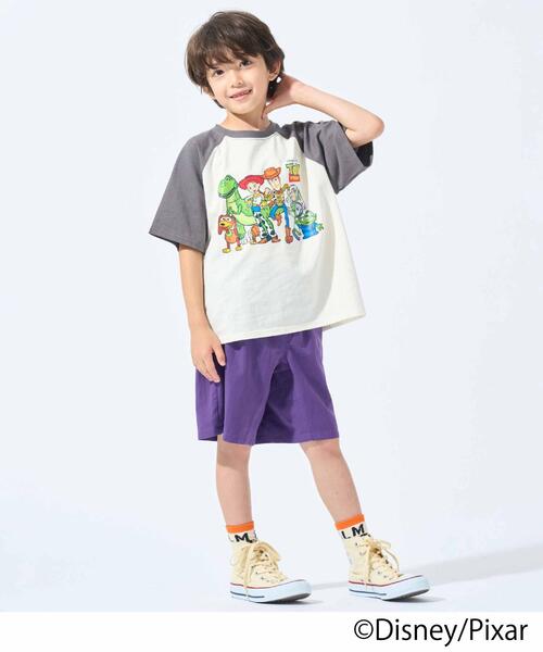SHOO・LA・RUE(シューラルー)の「【DISNEY】トイ・ストーリー ラグランT(Tシャツ/カットソー・キッズ・チャコール/グリーン系その他5・10/11/12)」の13枚目の写真