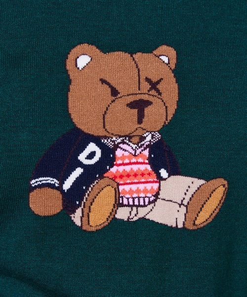 DOUBLE STANDARD CLOTHING(ダブルスタンダードクロージング)の「ベアニットプルオーバー(ニット/セーター・レディース・グリーン・38/36)」の8枚目の写真