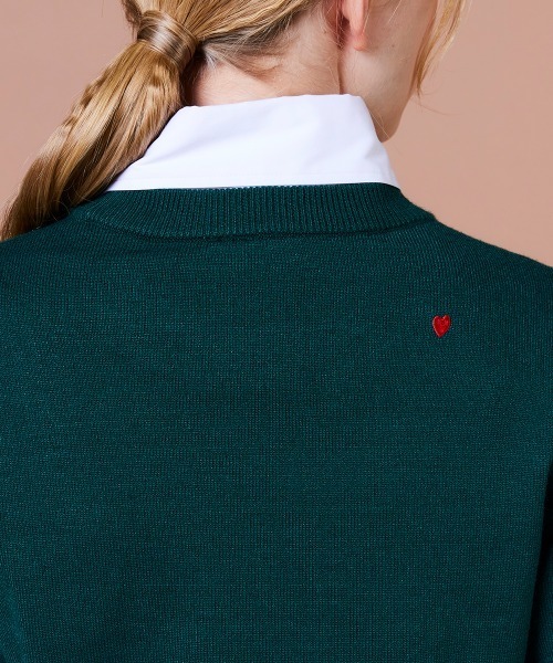 DOUBLE STANDARD CLOTHING(ダブルスタンダードクロージング)の「ベアニットプルオーバー(ニット/セーター・レディース・グリーン・38/36)」の10枚目の写真