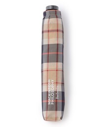 MACKINTOSH PHILOSOPHY（ﾏｯｷﾝﾄｯｼｭ ﾌｨﾛｿﾌｨｰ）の「Barbrella(R) バーブレラ ポリエステル30D×ハウスチェック(55cm)（折りたたみ傘・メンズ）」