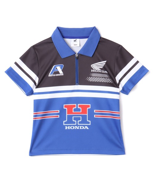 HONDA x atmos pink Racing Polo Shirt / ホンダ アトモス ピンク レーシング ポロ シャツ 「SP」 レディース HONDA x atmos pink Racing Polo Shirt / ホンダ アトモス