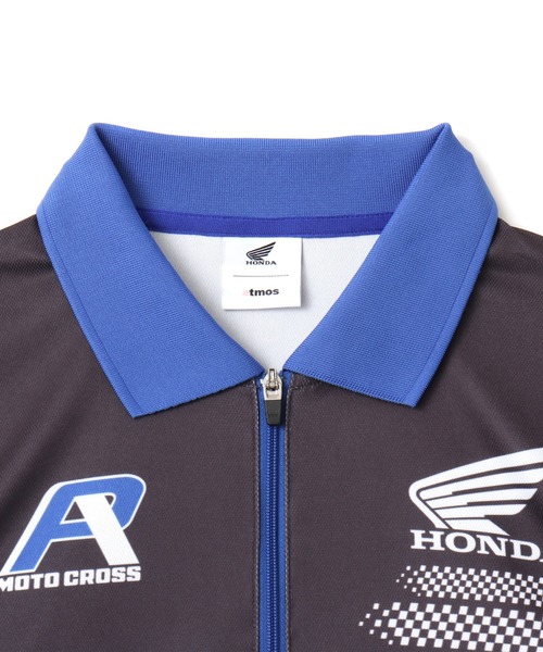 HONDA x atmos pink Racing Polo Shirt / ホンダ アトモス ピンク レーシング ポロ シャツ 「SP」 レディース HONDA x atmos pink Racing Polo Shirt / ホンダ アトモス