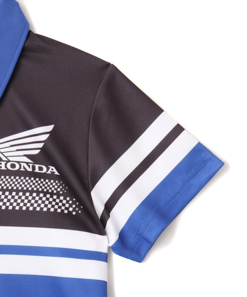 HONDA x atmos pink Racing Polo Shirt / ホンダ アトモス