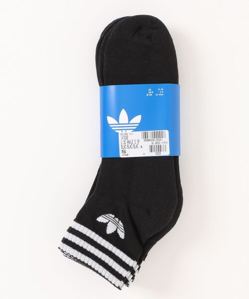 adidas アディダス U 3S ANKLE S 3P 3Pソックス JV7436 BLAC