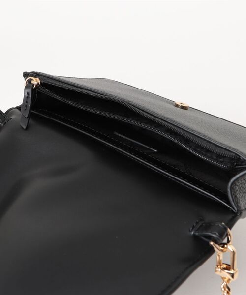 MICHAEL KORS(マイケルコース)の「JET SET ペブルレザー クロスボディ ミディアム(ショルダーバッグ・レディース・ブラック・FREE)」の8枚目の写真